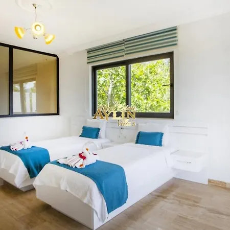 Supper Luxury With Jacuzzi Villa Islamlar (Mediterranean)
